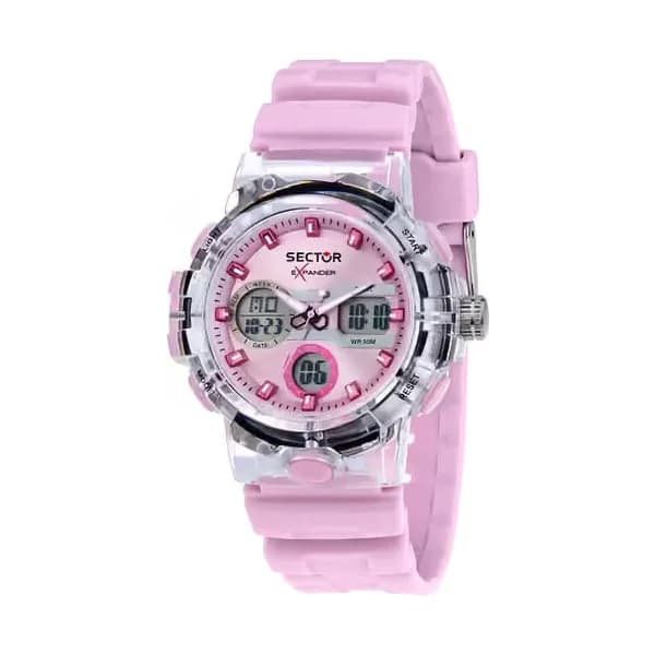 Sector Montre Femme Sector Plastique Bleu jaune R3251242501