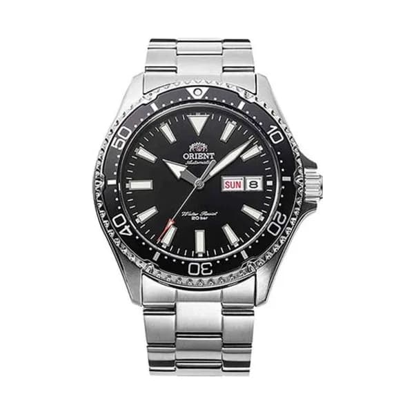 Orient Montre Orient Mako Automatique Cadran Noir Bracelet Acier inoxydable - RA-AA0001B
