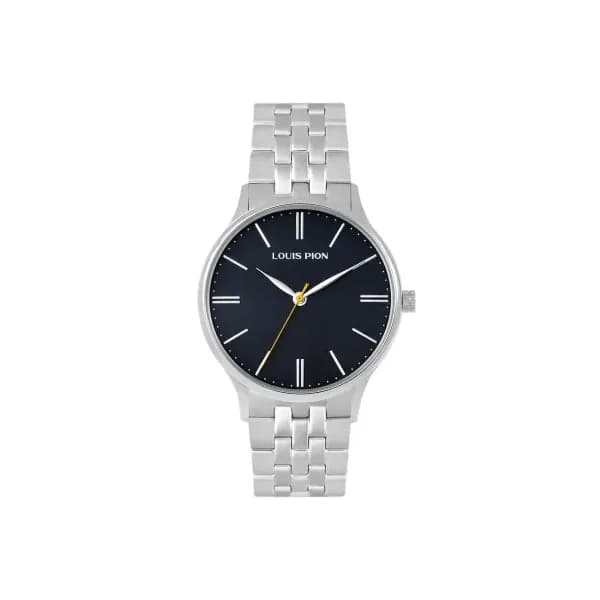 Louis Pion Montre quartz Homme Hector Bleu foncé