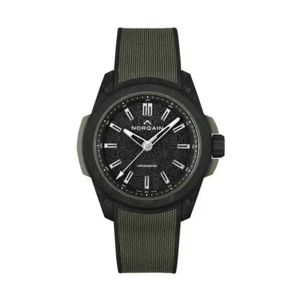 NORQAIN Montre Norqain Wild One Black &amp; Kaki Bracelet Khaki
