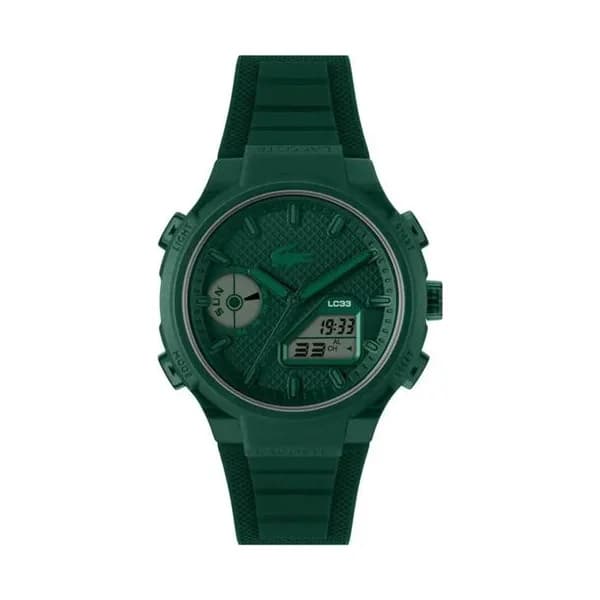 Lacoste Montre Lacoste Collection LC33 en Silicone Vert