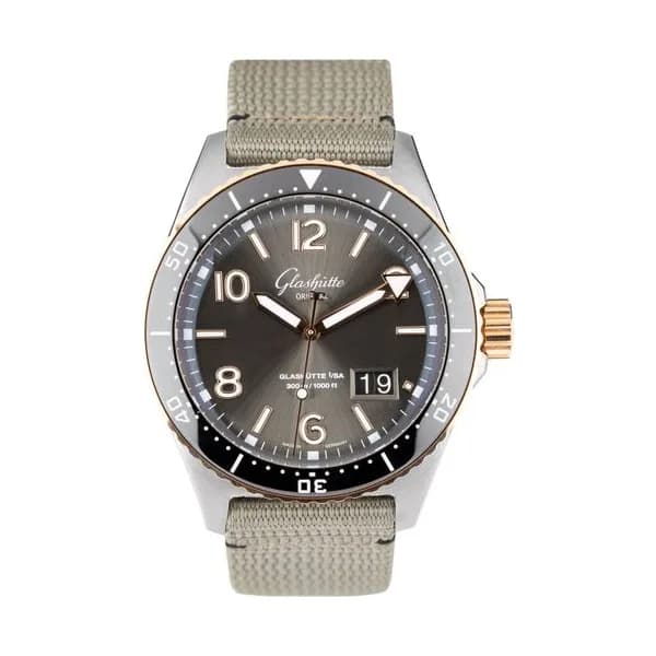 Glashütte Original Montre Glashütte Original SeaQ Date Panorama automatique 43 mm Full Set 2022