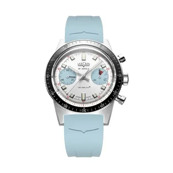 Vulcain Montre Skindiver Chronograph Ice Blue Edition Limitée 590176BL7