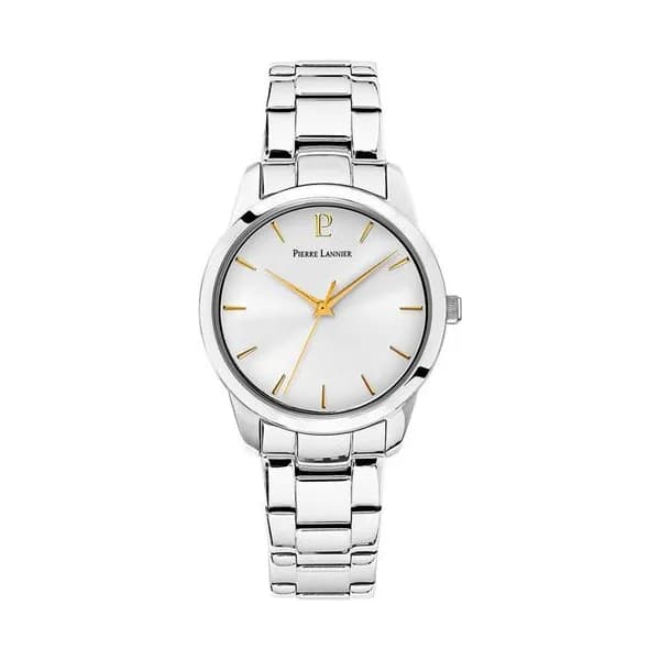 Pierre Lannier Montre Pierre Lannier Collection Roxane en Acier Argenté