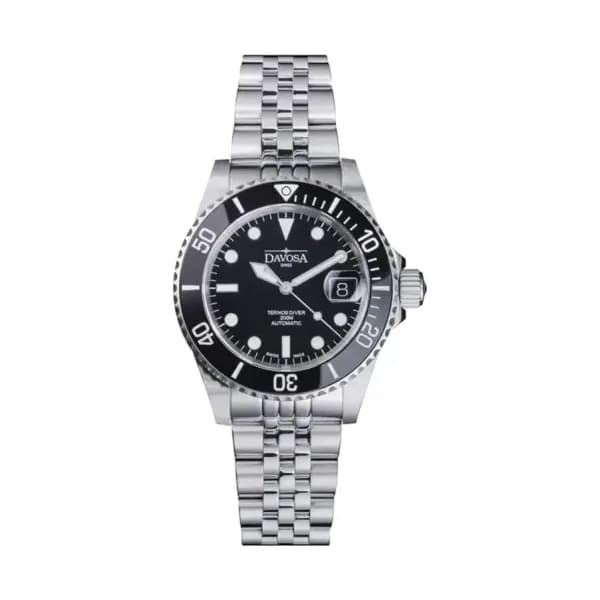 Davosa Montre Ternos Diver Automatic 40 mm Black