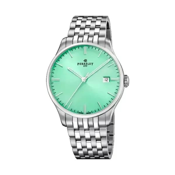 Perrelet Montre Weekend Vert Menthe