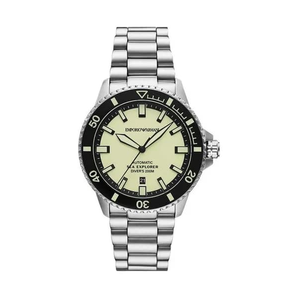 Emporio Armani Montre automatique Homme Sea explorer Jaune