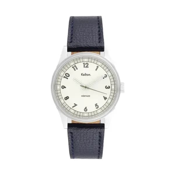 Kelton Montre Héritage Blanche Epsom navy 9126832
