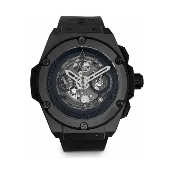 Daniel Gérard Montre Occasion Hublot King Power Unico All Black 48mm Édition Limitée