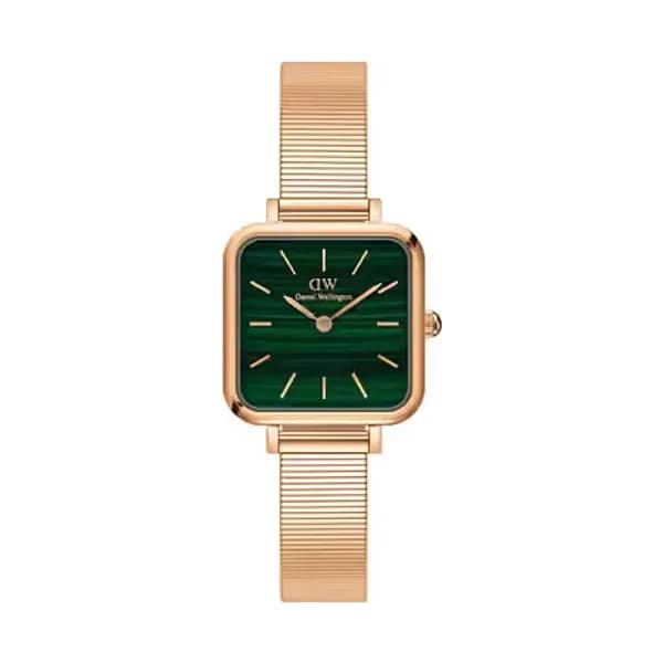 Daniel Wellington Montre Femme Daniel Wellington Cadran Vert Acier Rose DW.DW00100520