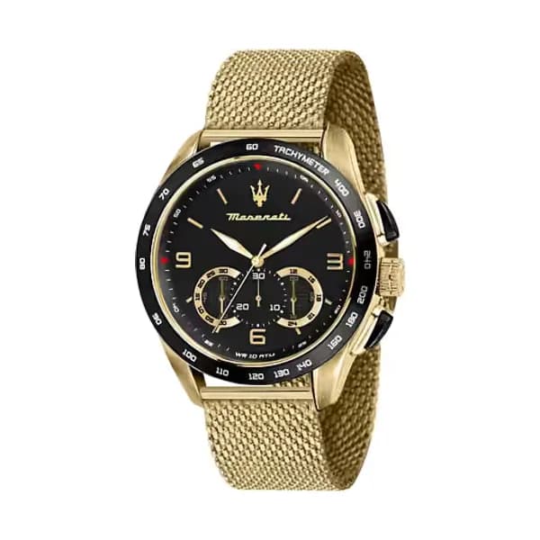 Maserati Montre Homme MASERATI en Acier Jaune Etanche