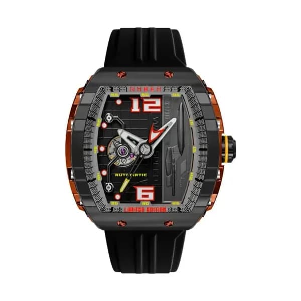Nubeo Montre Magellan Automatic Star Trek Warp Speed Riker Black Limited Edition NB-6106-04