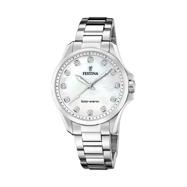 Festina Montre Femme FESTINA SOLAR ENERGY en Acier Gris