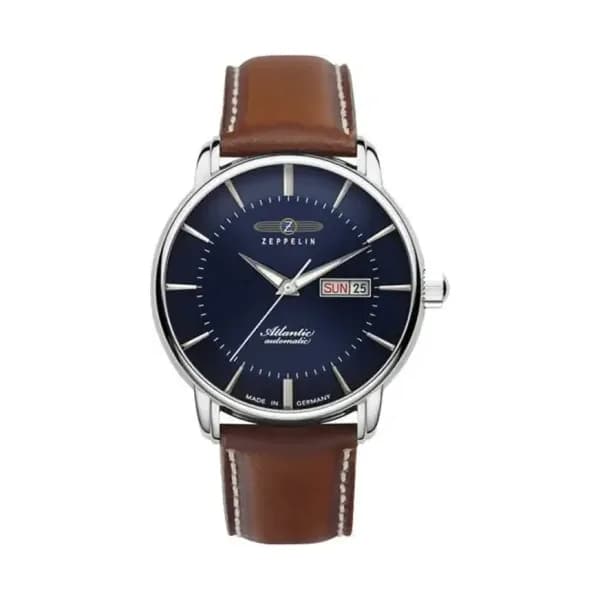 Zeppelin Montre Atlantic Automatic Bleu 84663
