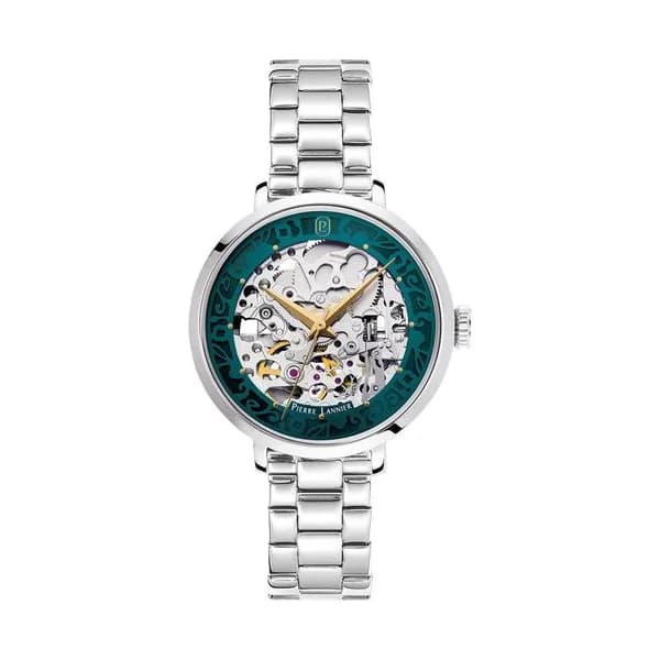 Pierre Lannier Montre Automatique Pierre Lannier Collection Automatic en Acier Argenté