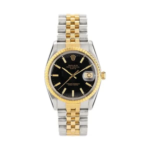 Rolex Montre Rolex Datejust bicolore 36 mm 1984 Ref. 15053 Full Set