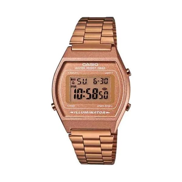 Casio Montre Casio Vintage - Edgy Collection Lady - Bronze - B640WC-5A
