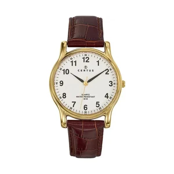 Certus Montre Certus en Cuir Marron