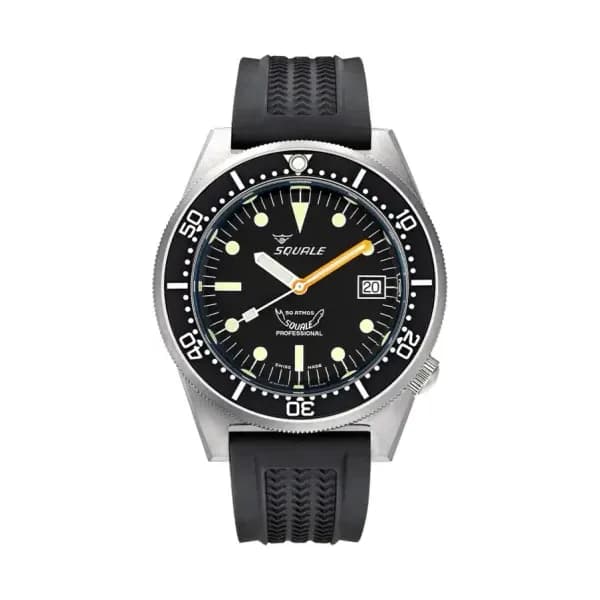 Squale Montre 1521 Black Blasted 1521BKBL.VO