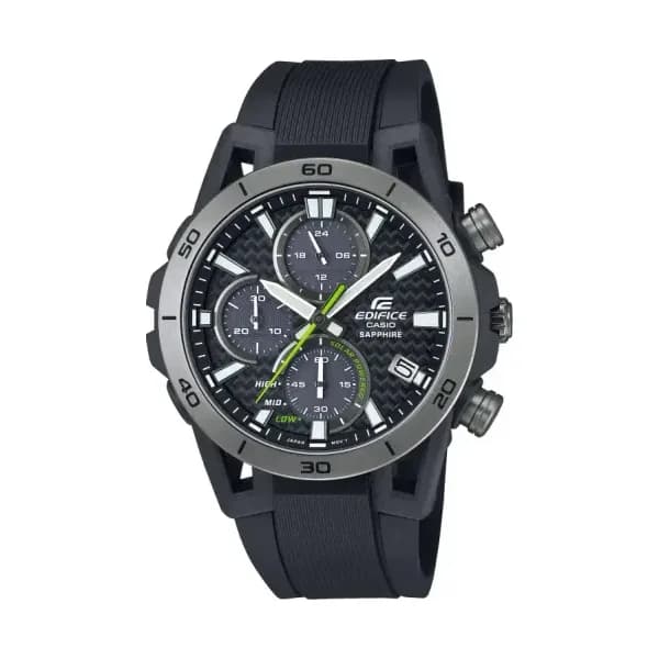 Casio Edifice Montre Chrono Solaire Saphir EFS-S640PB-1AVUEF