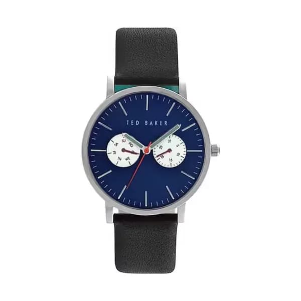 Ted Baker Montre Homme TED BAKER en Cuir Noir Etanche