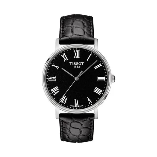 Tissot Montre Tissot en Cuir Noir