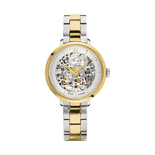 Pierre Lannier Montre Automatique Pierre Lannier en Acier Argenté et Doré