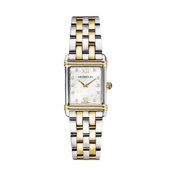 Michel Herbelin Montre michel herbelin Art déco Acier et PVD Doré - 17478BT59