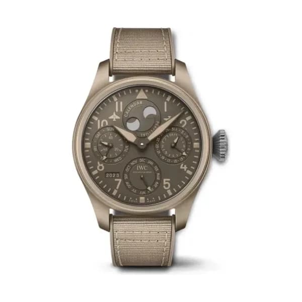 IWC Schaffhausen Grande Montre d'Aviateur Calendrier Perpétuel TOP GUN Édition « Mojave Desert »