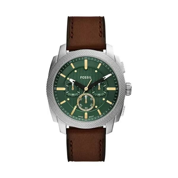 Fossil Montre Homme Fossil Cuir véritable Marron FS6100