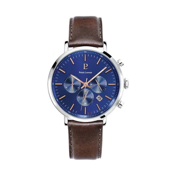 Pierre Lannier Montre Pierre Lannier en Cuir Marron