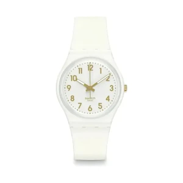 Swatch Montre quartz Mixte Gent Blanc