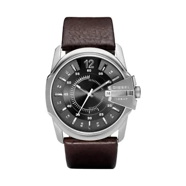 Diesel Montre Homme DIESEL en Cuir Marron Etanche