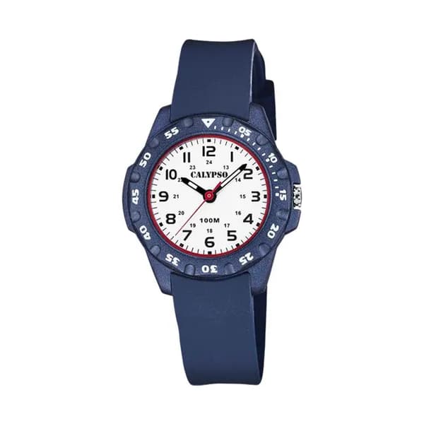 Calypso Montre Calypso en Plastique Bleu
