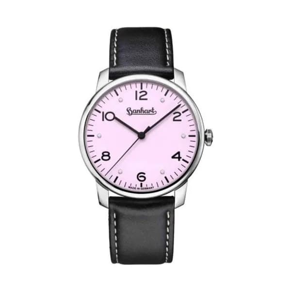 Hanhart Montre Hanhart Pioneer Silva Rosé Automatique diamètre 38.5 mm- 782.230-8010