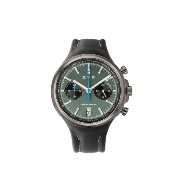 SYE [Start Your Engine] Montre quartz Homme Mot1ion chrono Vert