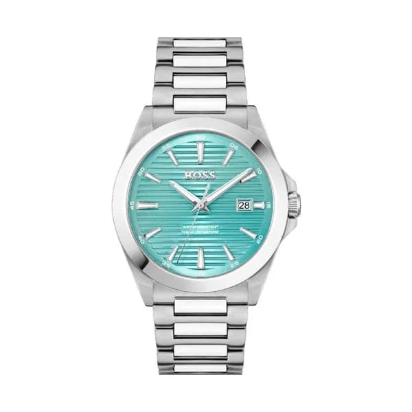 Hugo Boss Montre Boss Collection Strike en Acier Argenté