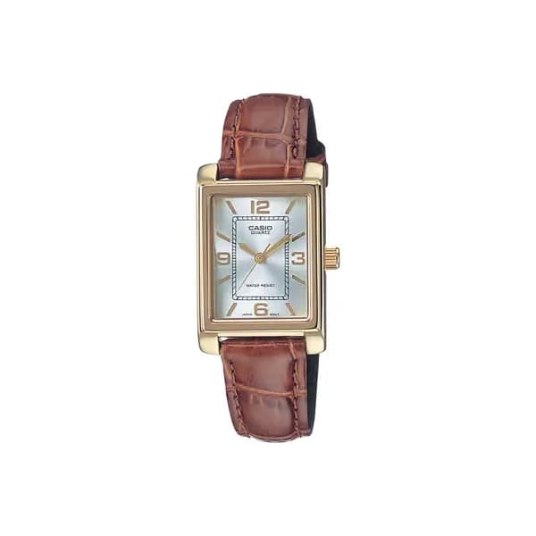 Casio Montre Casio Collection Heritage en Cuir Marron