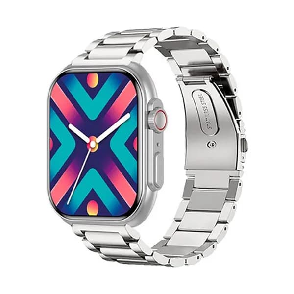 Smarty Montre Connectée Smarty Collection Boost en Métal Argenté