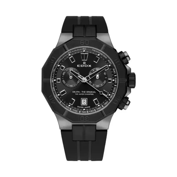 Edox Montre Delfin the Original Chronograph 10113-37GNCA-NGIN