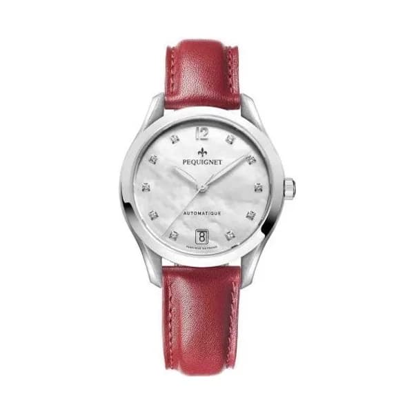 Pequignet E. Montre Pequignet Elégance - 34 mm Femme -4000503SCD/1-CR