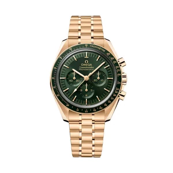 Omega Speedmaster 42 mm, or Moonshine™ sur or Moonshine™