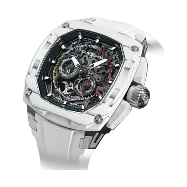 Tsar Bomba Montre tsar Bomba - Dark Matter - Automatique - Blanc - TB8601-02