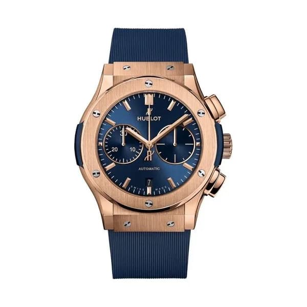 Hublot Chronograph King Gold Blue
