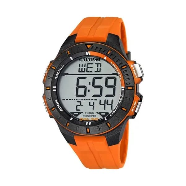 Calypso Montre Calypso en Silicone Orange