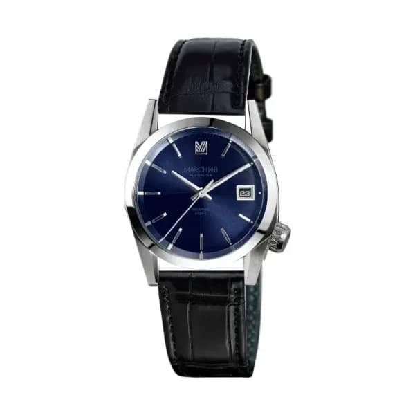 March LA.B AM69 Automatique - Navy - Alligator Noir