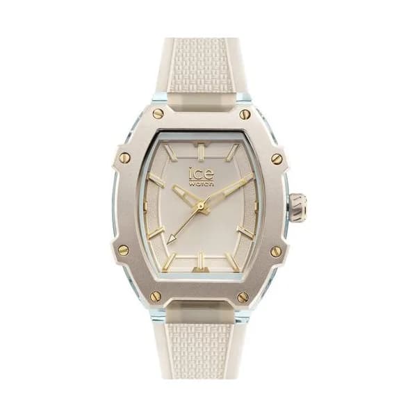 Ice Watch Montre Ice Watch Collection Ice Boliday en Silicone Beige