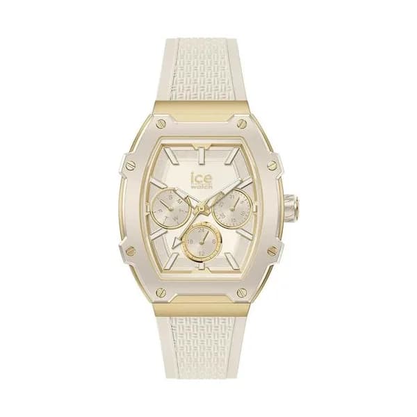 Ice Watch Montre Ice Watch Collection Ice Boliday en Silicone Beige