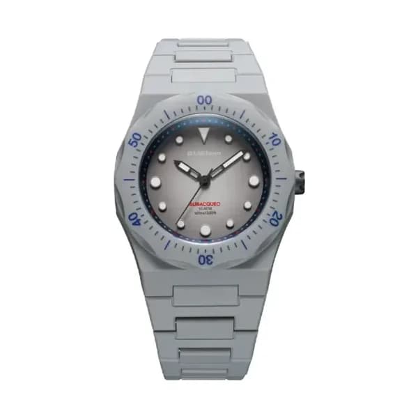 D1 Milano Montre Polycarbon Diver Steel Harbor PDBJ03
