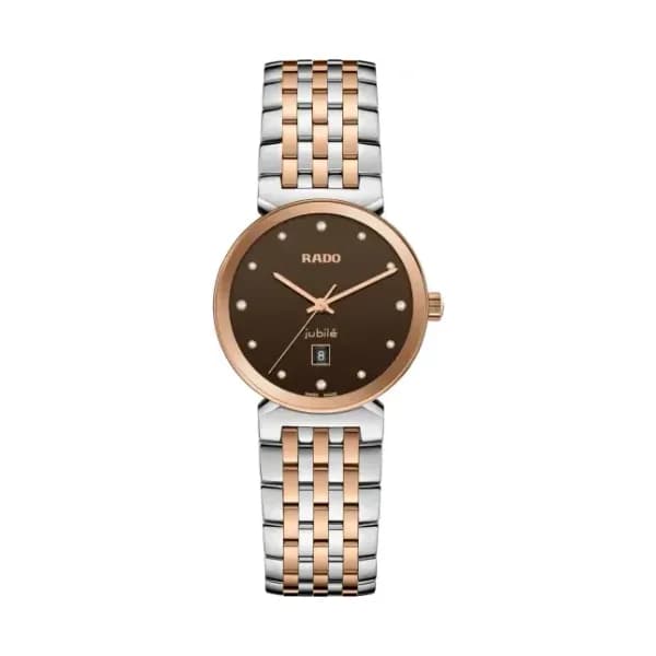 Rado Montre Rado Florence Diamonds Cadran Soleillé Brun 30 mm